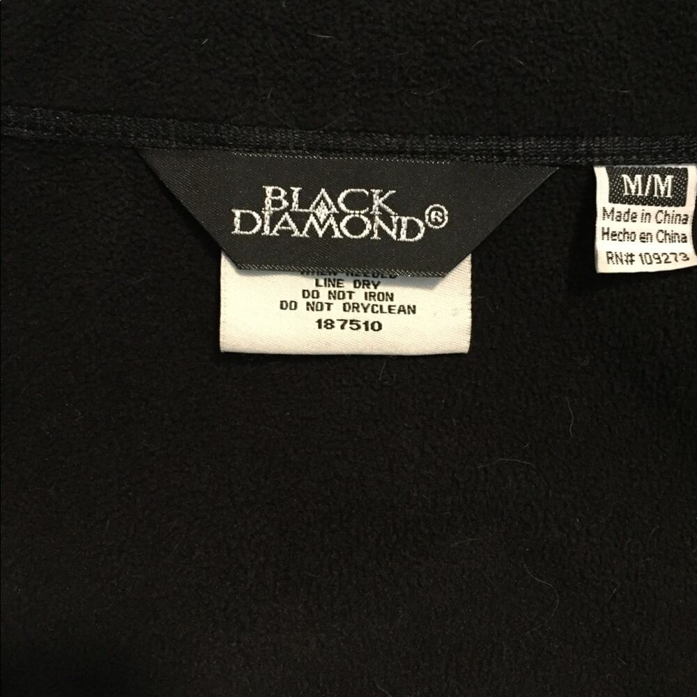 Black Diamond Black Performance Tech Jacket Coat … - image 3